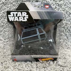 Hot Wheels Star Wars Starships Select Darth Vader’s TIE Advanced 06 Boxed Mattel